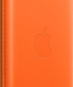 Apple - iPhone Leather Wallet with MagSafe - Orange