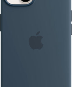 Apple - iPhone 14 Silicone Case with MagSafe - Storm Blue