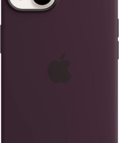 Apple - iPhone 14 Silicone Case with MagSafe - Elderberry