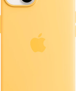 Apple - iPhone 14 Silicone Case with MagSafe - Sunglow