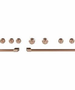 Front Control Electric Knobs and Handles for Café 48" Ranges and Rangetops - Brushed copper