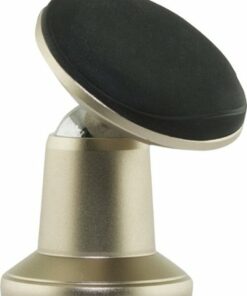 iSimple - Magnetic Holder for Mobile Phones - Brushed Silver