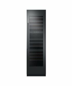 Dacor - Modernist Collection 24" Front Panel Kit for Select Integrated Wine Cellars - Graphite Stainless Steel 0