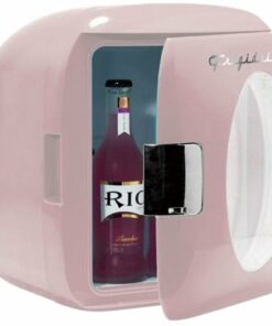 Frigidaire - Retro 12-Can Beverage Cooler - Pink
