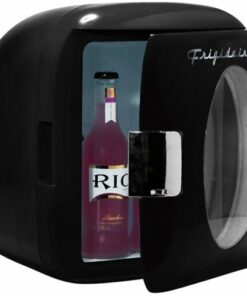Frigidaire - Retro 12-Can Beverage Cooler - Black
