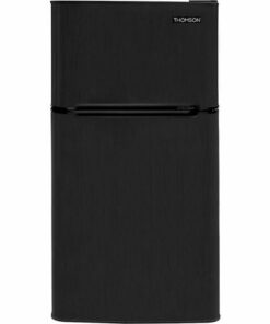 Thomson - 4.5 Cu. Ft. Mini Fridge - Black Stainless Steel