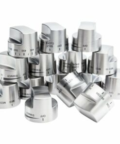 Viking - Control Knob Set for Ranges - Stainless steel 0
