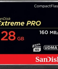 SanDisk - Extreme 128GB CompactFlash (CF) Memory Card 0