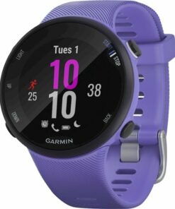 Garmin - Forerunner 45S GPS Smartwatch  39mm Fiber-Reinforced Polymer - Iris