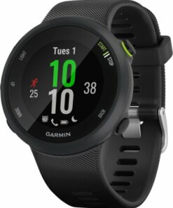 Garmin - Forerunner 45 GPS Smartwatch 42mm Fiber-Reinforced Polymer - Black