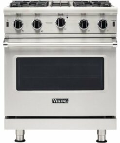 Viking - Professional 5 Series 4.0 Cu. Ft. Freestanding Gas Convection Range - Stainless steel 1