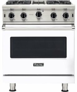 Viking - Professional 5 Series 4.0 Cu. Ft. Freestanding Gas Convection Range - White 1