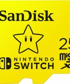 SanDisk - 256GB microSDXC UHS-I Memory Card for Nintendo Switch