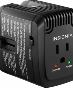 Insignia™ - All-in-One Travel Converter - Black