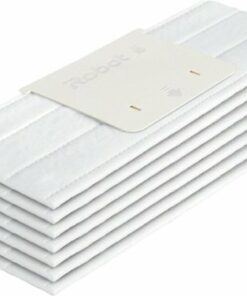 Dry Sweeping Pads for iRobot Braava jet m Series Robot Mops (7-Pack) - White