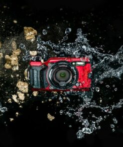 Olympus - Tough TG-6 4K 3840x2160 12 Megapixel Digital Camera - RED