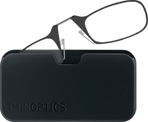 ThinOptics - Headline 1.5 Strength Glasses with Universal Pod - Black