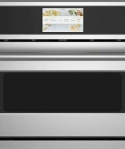 Café - 30" Built-In Single Electric Convection Wall Oven with 120V Advantium Technology - Stainless steel