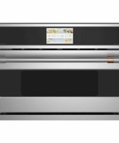 Café - 30" Built-In Single Electric Convection Wall Oven with 240V Advantium Technology - Stainless steel