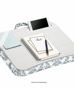 LapGear - Designer Lap Desk for 15.6" Laptop - Gray Damask
