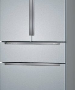 Bosch - 800 Series 20.5 Cu. Ft. 4-Door French Door Counter-Depth Smart Refrigerator - Stainless steel