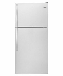 Whirlpool - 18.2 Cu. Ft. Top-Freezer Refrigerator - Stainless steel 1