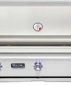 Viking - Professional 5 Series 42.1" Built-In Gas Grill - Stainless Steel 0