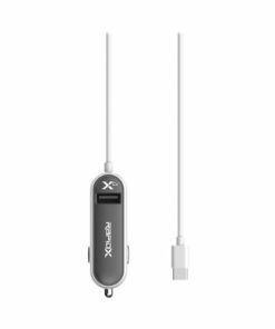 RapidX - XCPlus 3.3' USB Type C Vehicle Charger with additional USB port - Gray