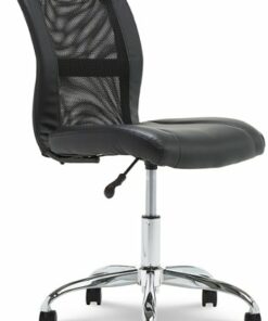 Serta - Essentials Mesh Task Office Chair - Jet Black