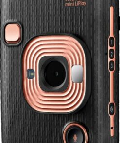 Fujifilm - instax mini LiPlay Instant Film Camera - Elegant Black