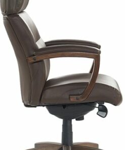 La-Z-Boy - Greyson Modern Faux Leather Executive Chair - Brown