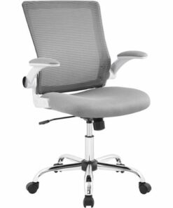 Serta - Works Creativity 5-Pointed Star Polyester and Polyester Blend Fabric Office Chair - Gray