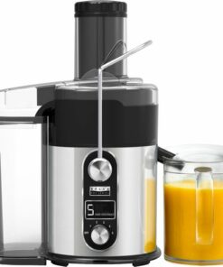 Bella Pro Series - Pro Series Centrifugal Juice Extractor - Black/Stainless Steel