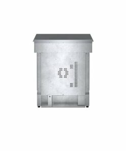Bosch - 800 Series 4.6 Cu. Ft. Self-Cleaning Slide-In Electric Induction Convection Range - Stainless steel