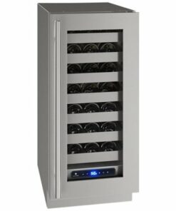 U-Line - Wine Captain 5 Class 28-Bottle Wine Cooler - Stainless steel 1