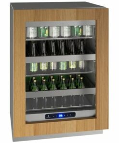 U-Line - 5 Class 148-Can Beverage Cooler - Custom Panel Ready 0