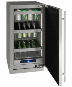 U-Line - 5 Class 100-Can Beverage Cooler - Stainless steel 1