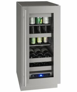 U-Line - 5 Class 8-Bottle Wine Refrigerator - Stainless steel 2