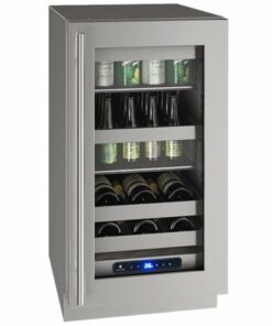 U-Line - 5 Class 10-Bottle Wine Refrigerator - Stainless steel 2