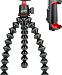 JOBY - GorillaPod 3K SMART Vlogging Tripod - Black/Red/Charcoal