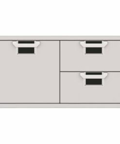 Hestan - Aspire AESDR Series 42" Double Drawer and Storage Door Combination - Stealth