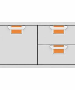 Hestan - Aspire AESDR Series 42" Double Drawer and Storage Door Combination - Citra