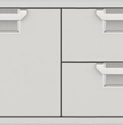 Hestan - Aspire AESDR Series 42" Double Drawer and Storage Door Combination - Stainless steel