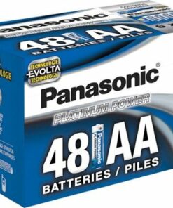 Panasonic - Platinum Power AA Batteries (48-Pack)