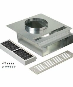Zephyr - Recirculating Kit for Lift Downdraft - Black