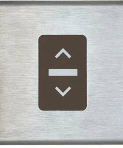 Zephyr - Wired Remote Up Down Switch Control for Lift Downdraft - Stainless steel