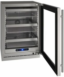 U-Line - 5 Class 92-Bottle Wine Refrigerator - Stainless steel