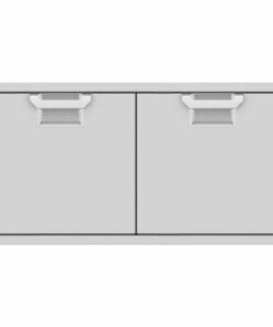 Hestan - Aspire AEAD Series 42" Outdoor Double Access Doors - Stainless Steel