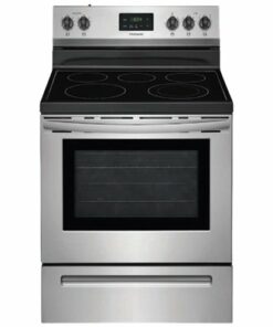 Frigidaire - 5.3 Cu. Ft. Freestanding Electric Range - Stainless steel 0