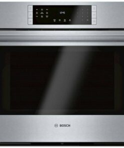 Bosch - 800 Series 30" Built-In Single Electric Convection Wall Oven with Wifi - Stainless steel